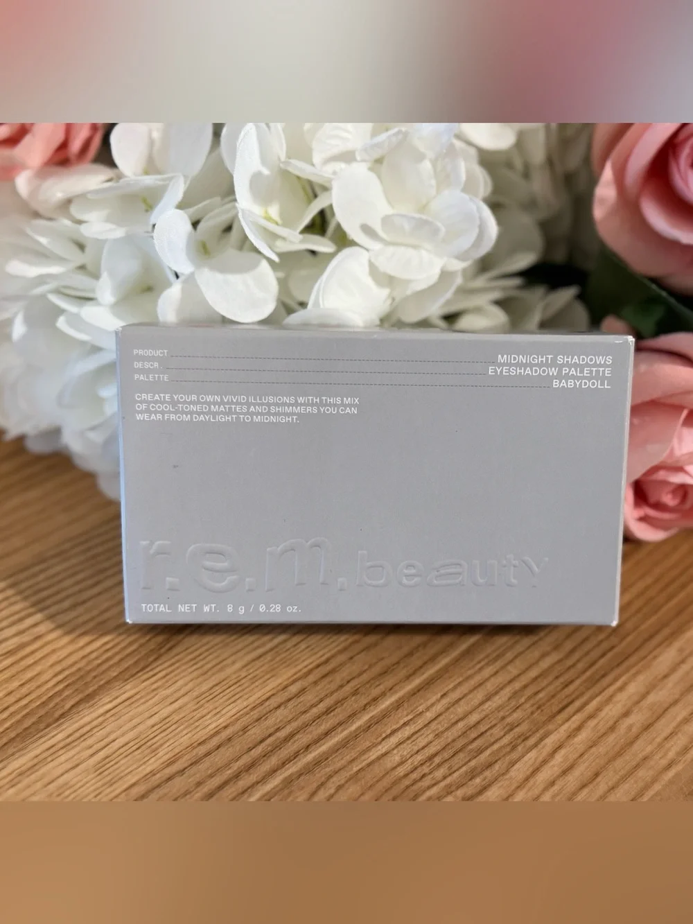 R.e.m. beauty Midnight Shadows Eyeshadow Palette - Babydoll (Neutral Pink Tones)